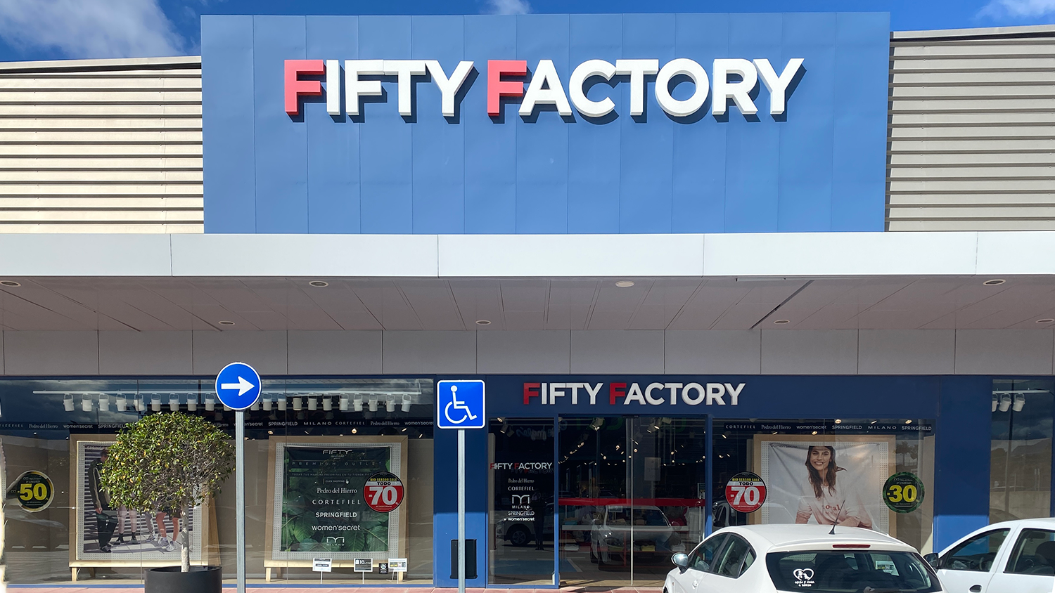 Fifty Factory store front